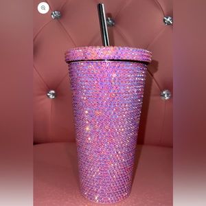 Rhinestone tumbler